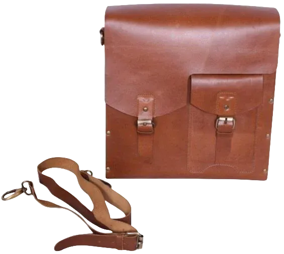 Tan Leather Handbag — style WC-0026