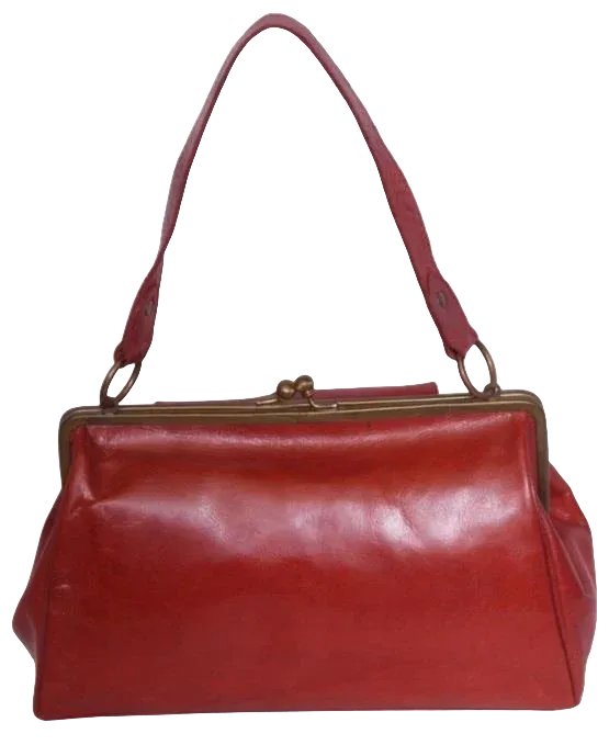 Cherry Leather Handbag — style WC-0054